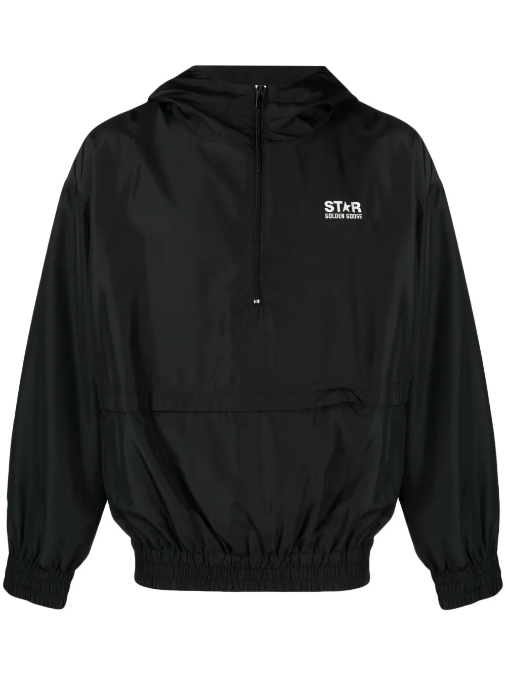 Logo-Print Hooded Jacket