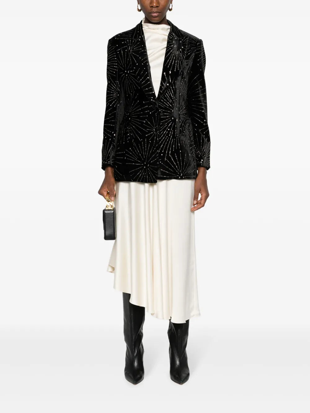 Corazon Tomboy Single-Breasted Blazer