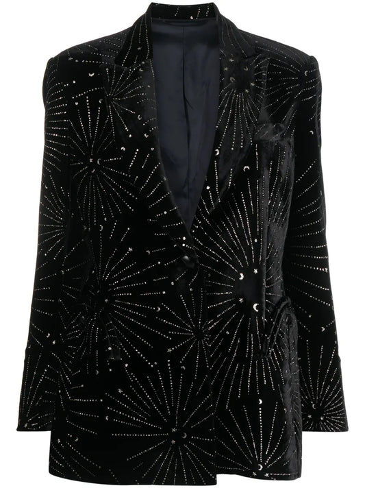 Corazon Tomboy Single-Breasted Blazer