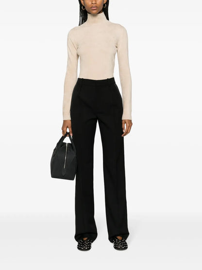 High-Neck Long-Sleeve Bodysuit