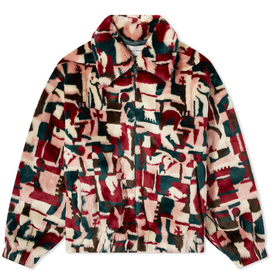 Drôle De Monsieur Presented by END. Jacquard Faux Fur Jacket