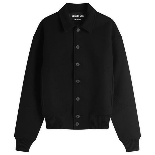 Felt Bomber Jacket