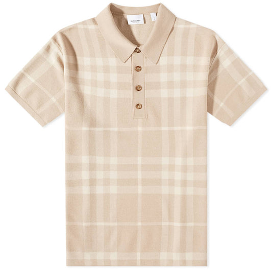 Wellman Merino Check Polo