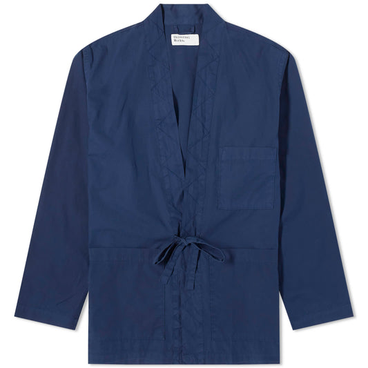 Organic Poplin Tie Front Jacket