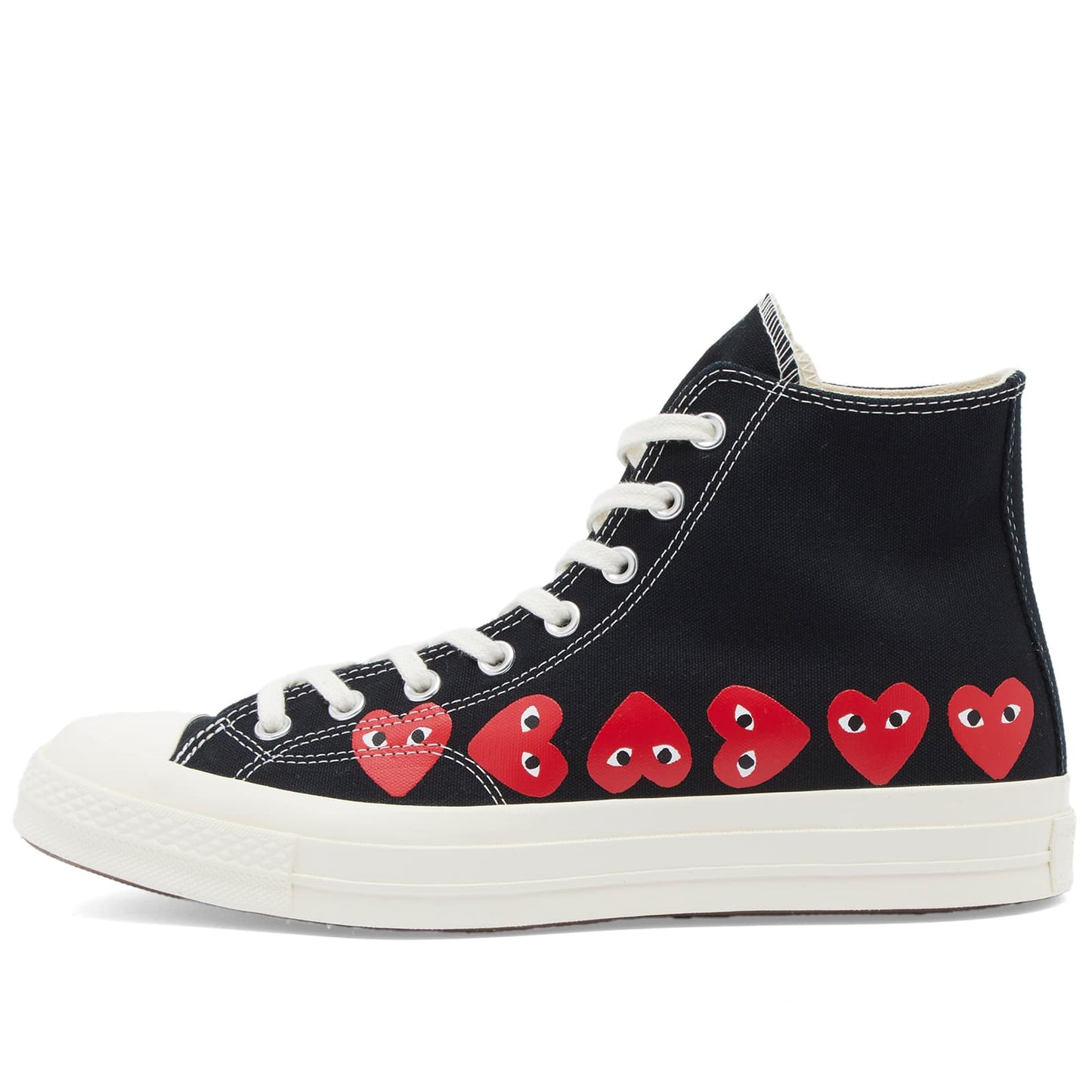 Multi Heart High Sneakers