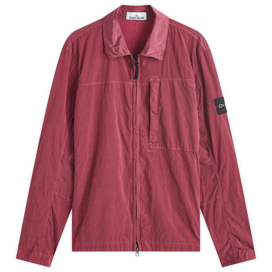 Nylon Metal Shirt Jacket