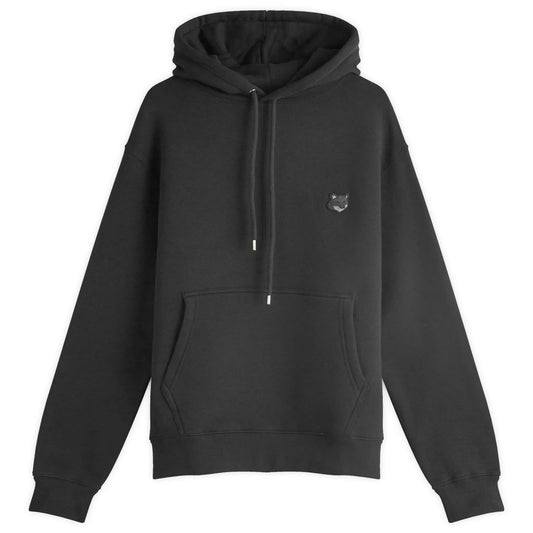 Bold Fox Head Patch Zip Hoodie