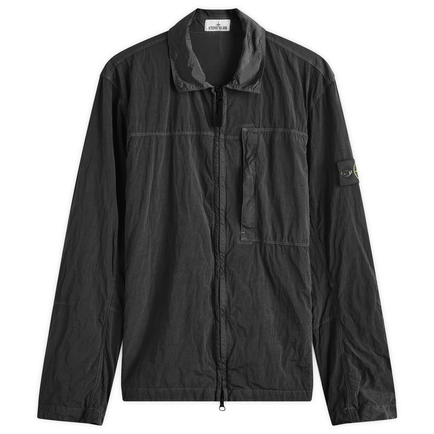 Nylon Metal Shirt Jacket