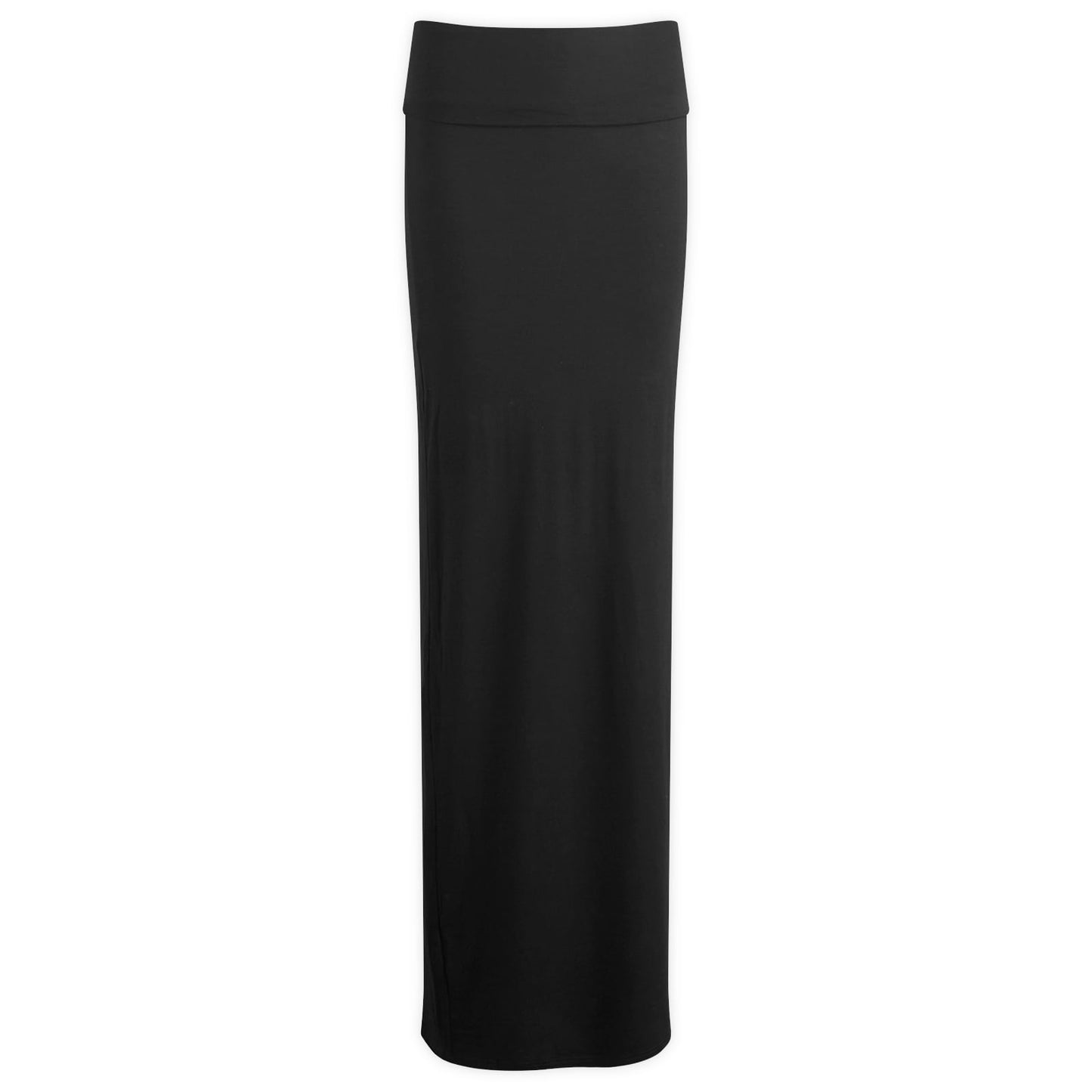 Foldover Maxi Skirt