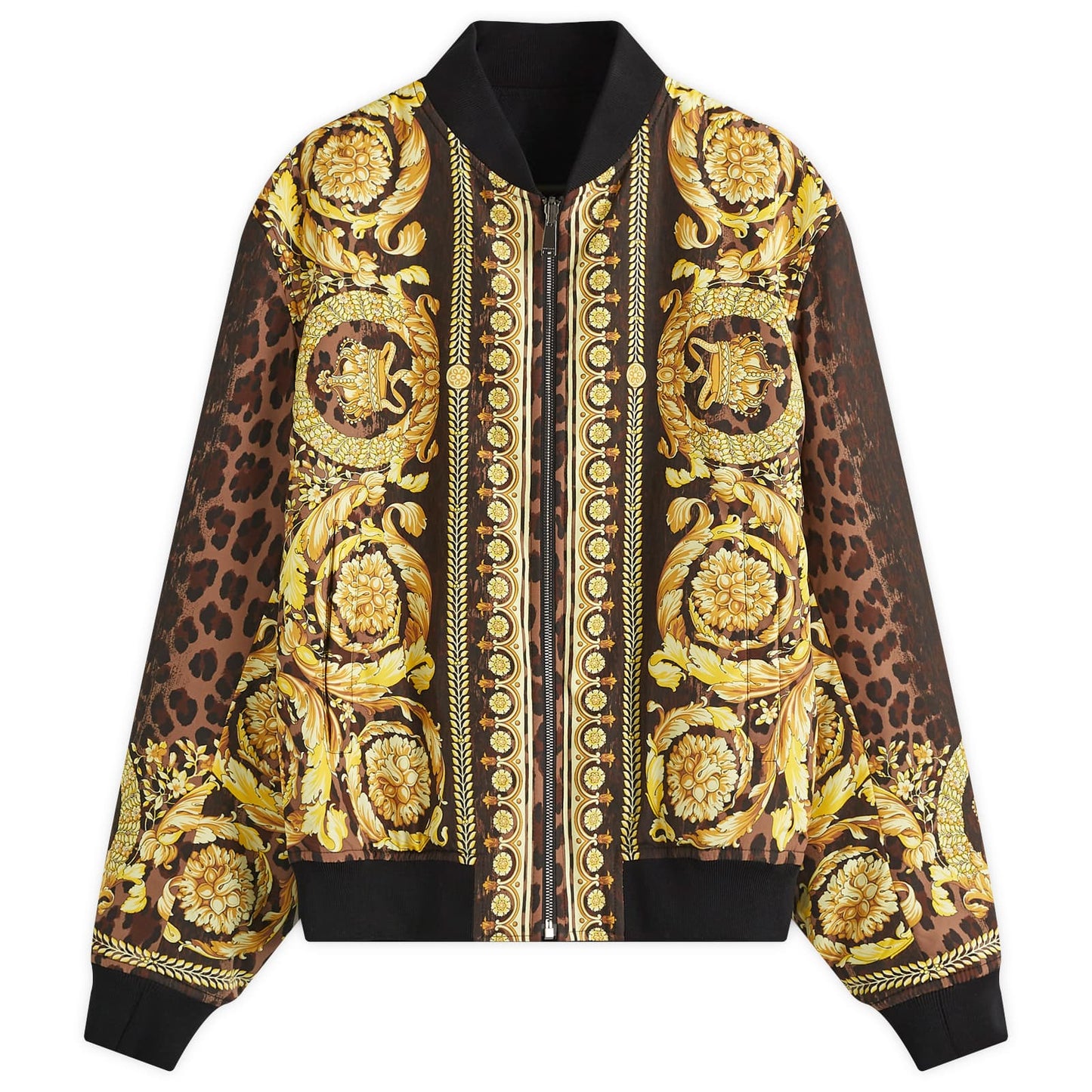 Wild Barocco Print Reversible Jacket