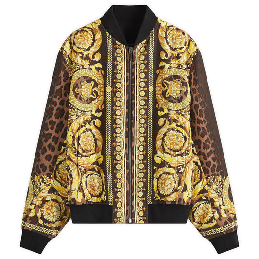 Wild Barocco Print Reversible Jacket