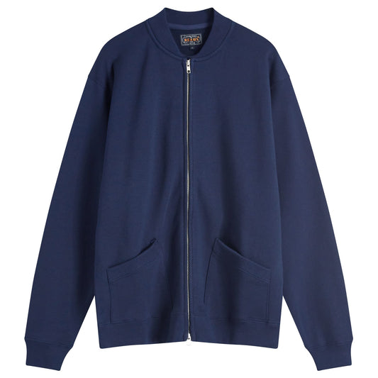 Beams Plus Jersey Zip Bomber Jacket