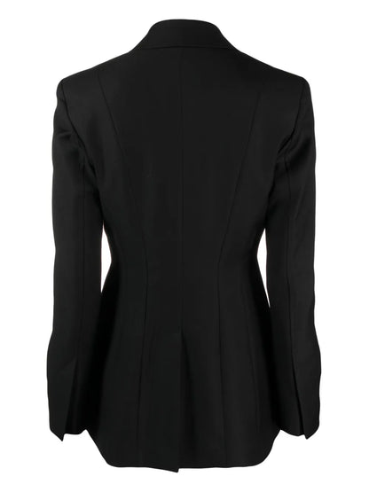 Double-Breasted Wool Blazer