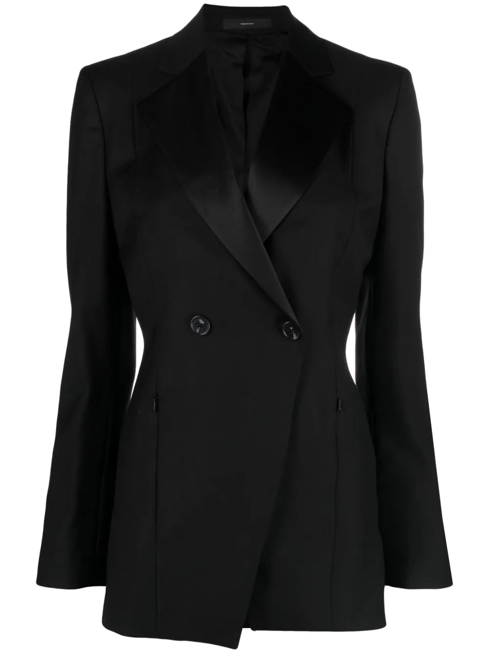 Double-Breasted Wool Blazer