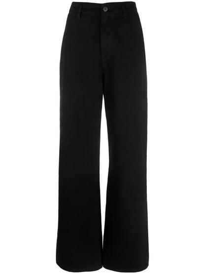 Flip Low-Rise Wide-Leg Jeans