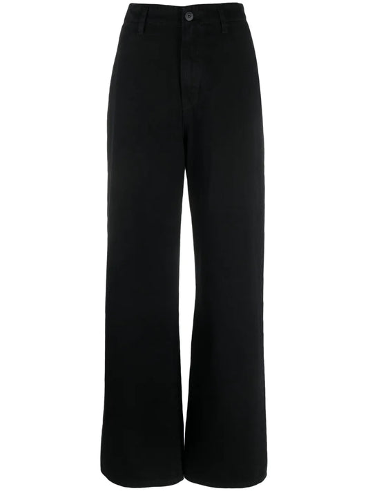 Flip Low-Rise Wide-Leg Jeans