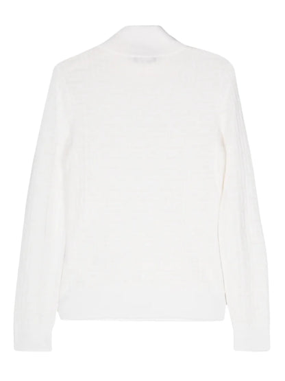 Pb-Monogram Ribbbed Jumper