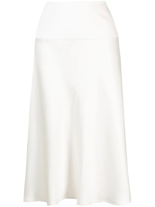 Erica Satin Midi Skirt
