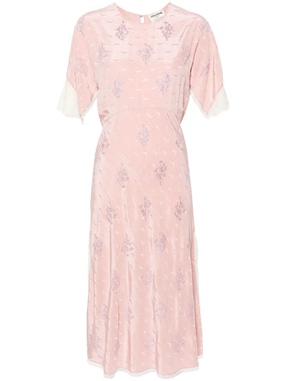 Rey Silk Midi Dress
