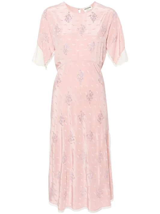 Rey Silk Midi Dress
