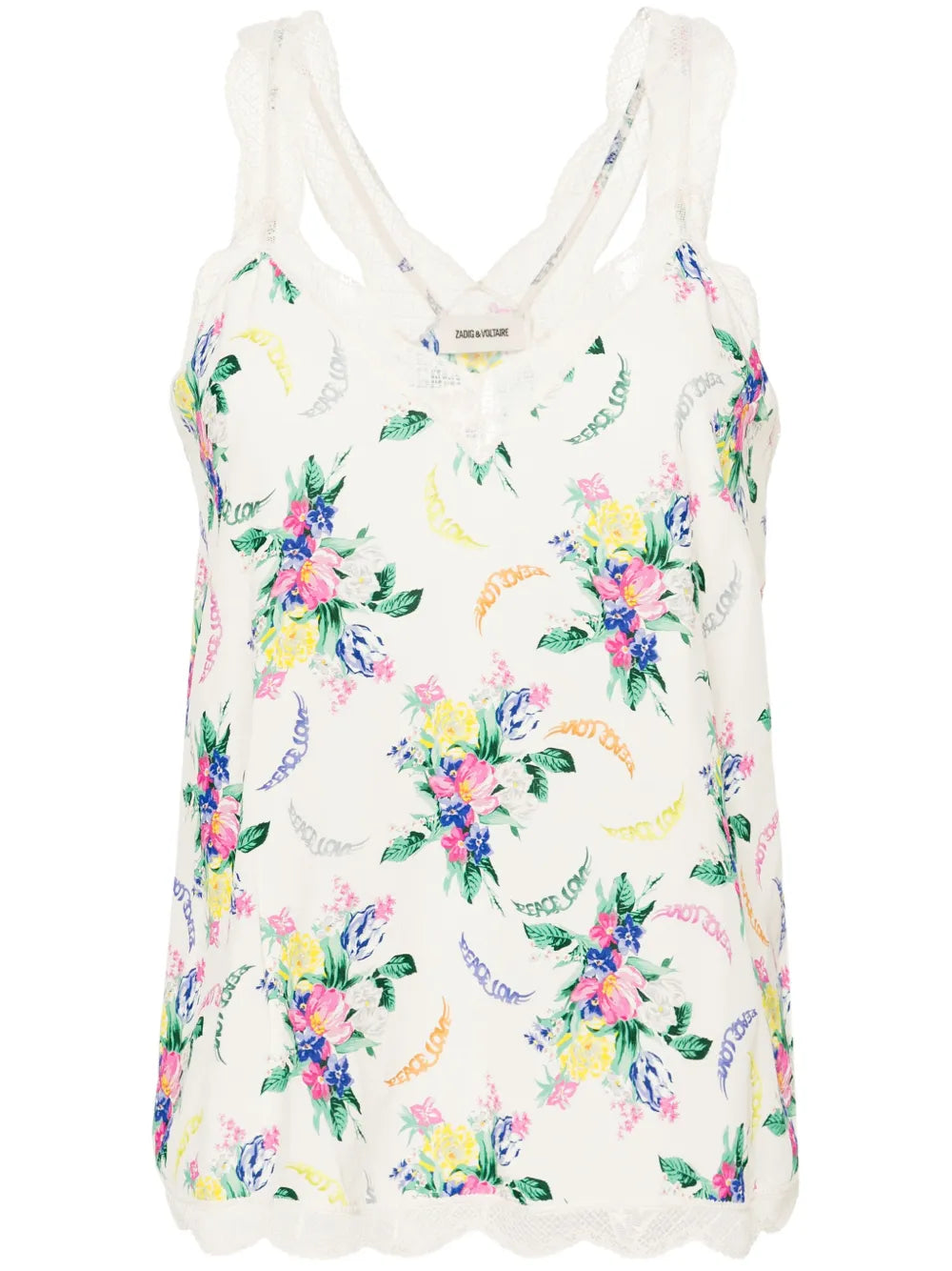 Chou Floral-Print Blouse