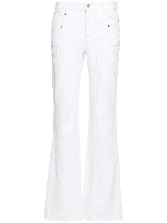 Elvira Mid-Rise Flared Jeans