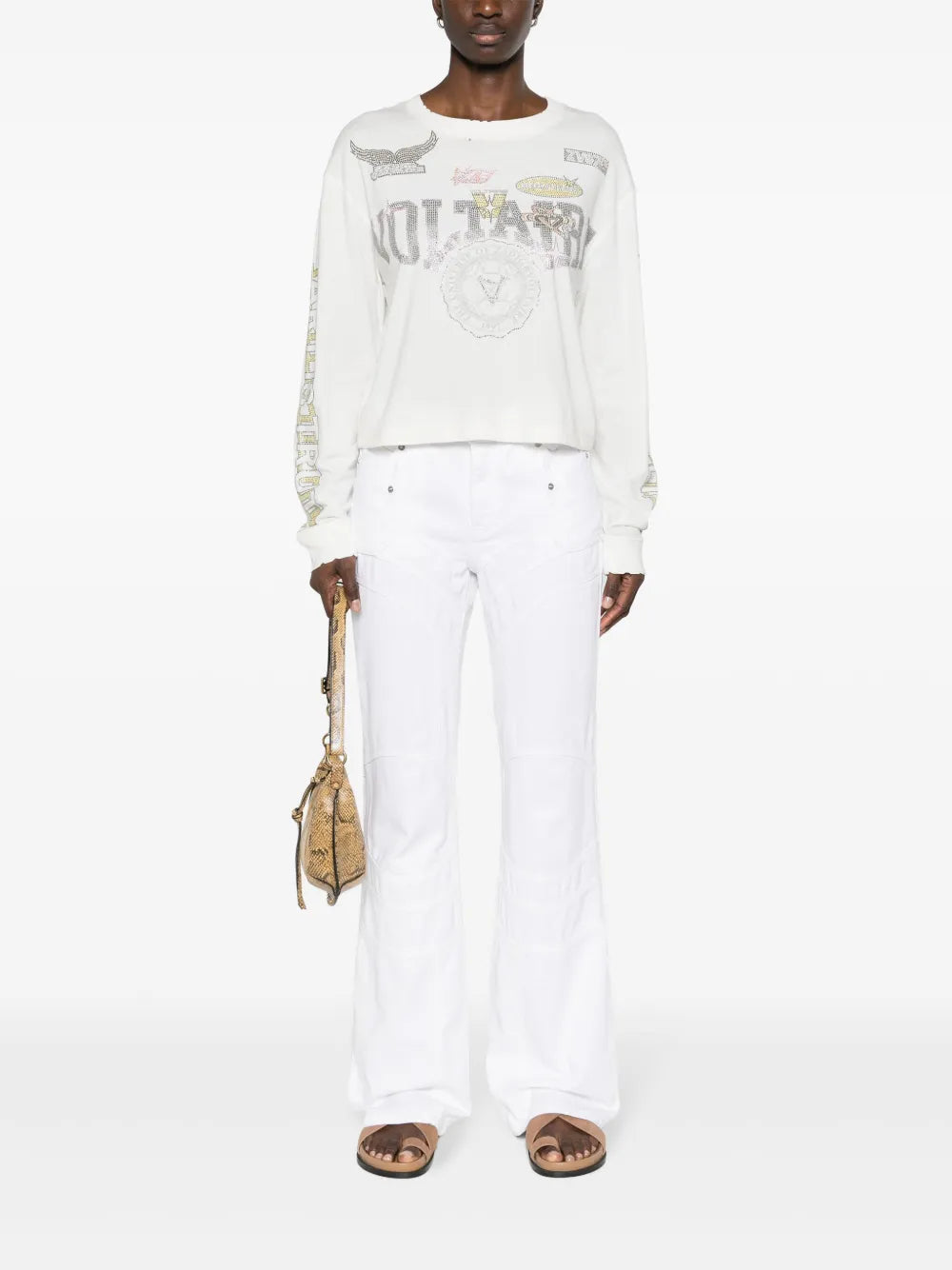Elvira Mid-Rise Flared Jeans