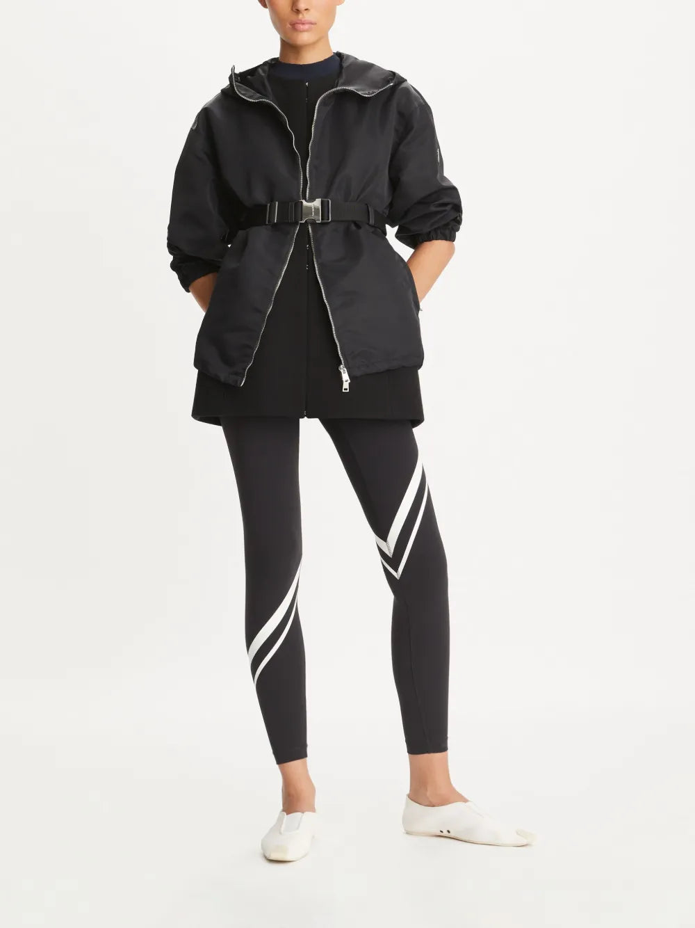 Logo-Appliqué Hooded Jacket