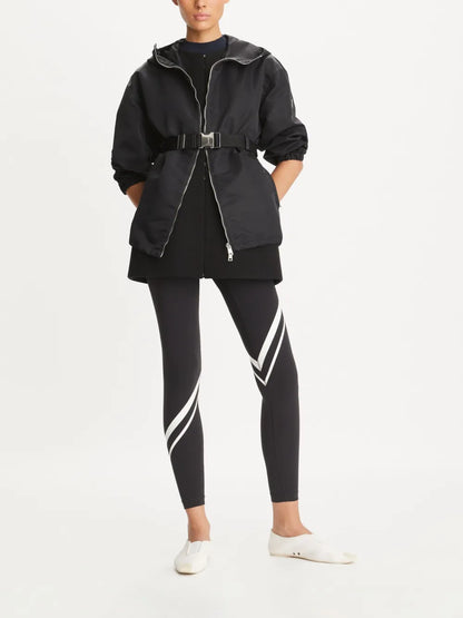 Logo-Appliqué Hooded Jacket
