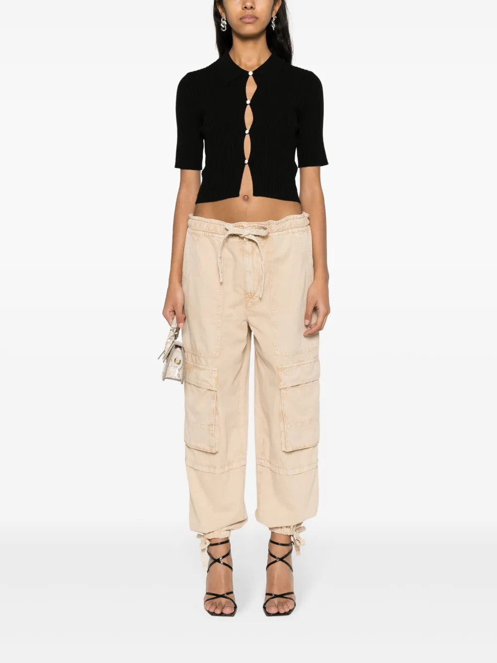 Lyam Short-Sleeve Ribbed Cardigan