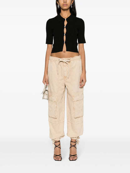 Lyam Short-Sleeve Ribbed Cardigan