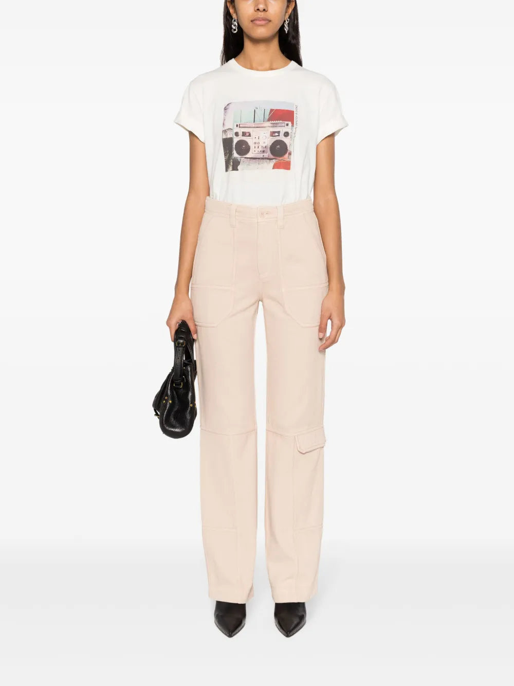 Anya Co Photoprint Cotton T-Shirt