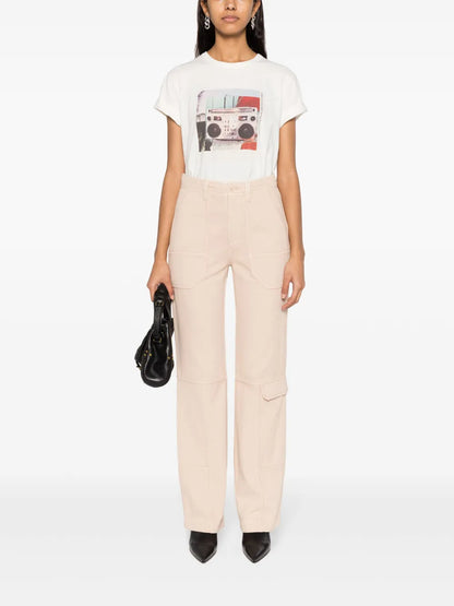 Anya Co Photoprint Cotton T-Shirt