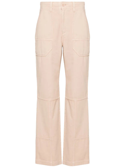Pepper High-Waist Straight-Leg Trousers