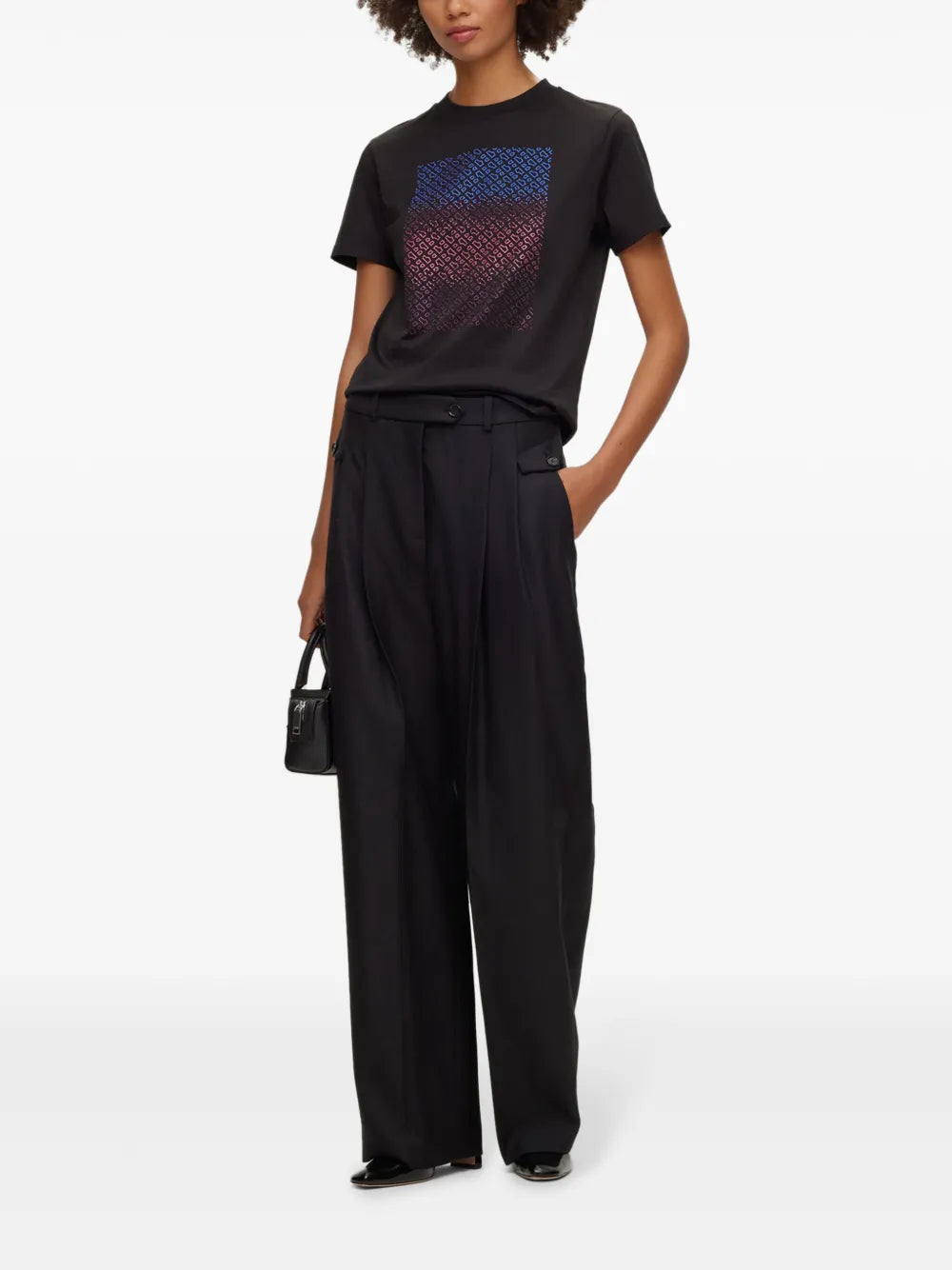 Crystal-Embellished Monogram T-Shirt