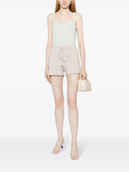 Portofino Drawstring Cashmere Shorts