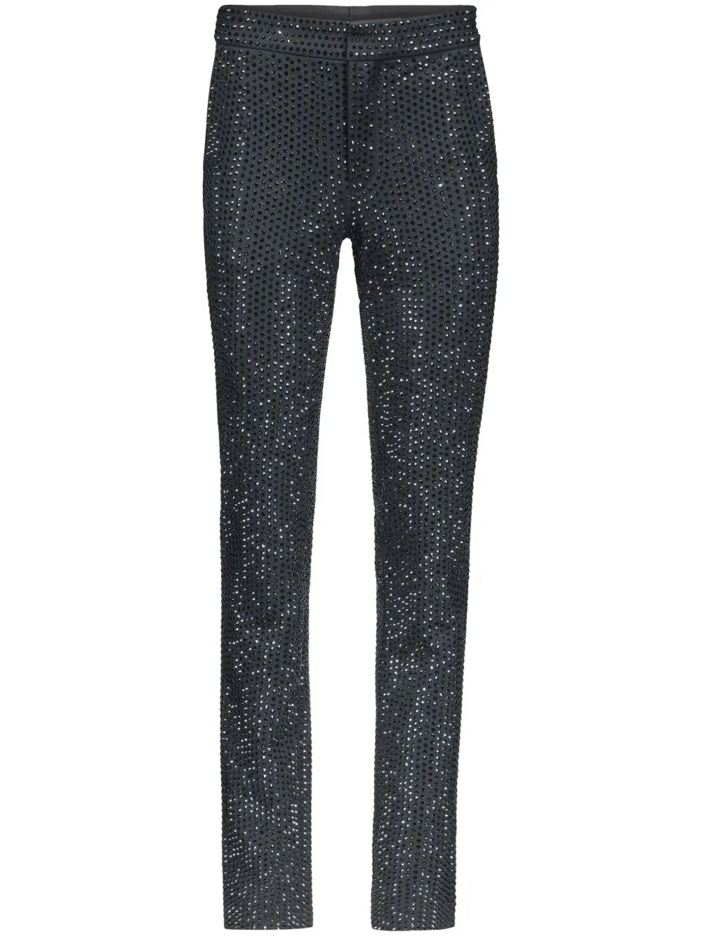 Crystal-Embellished Tuxedo Trousers