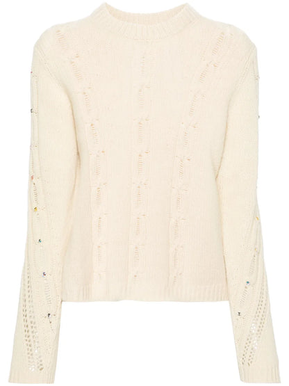 Morley Cable-Knit Jumper