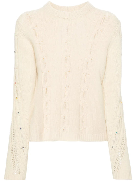 Morley Cable-Knit Jumper