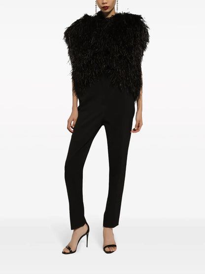 Feather Bolero Jacket