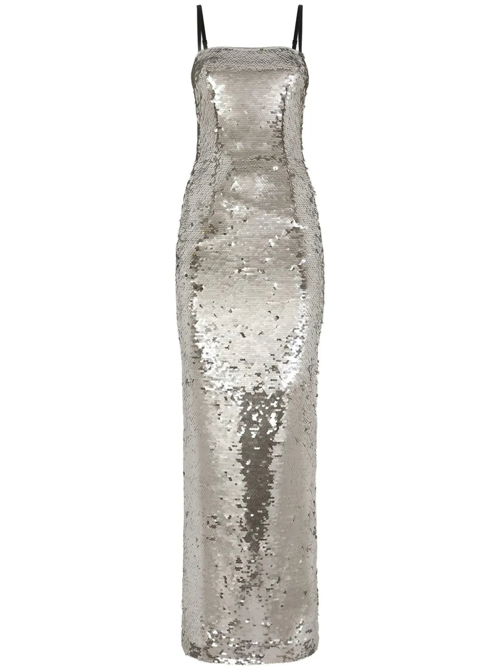 Sequin-Embellished Maxi Dress