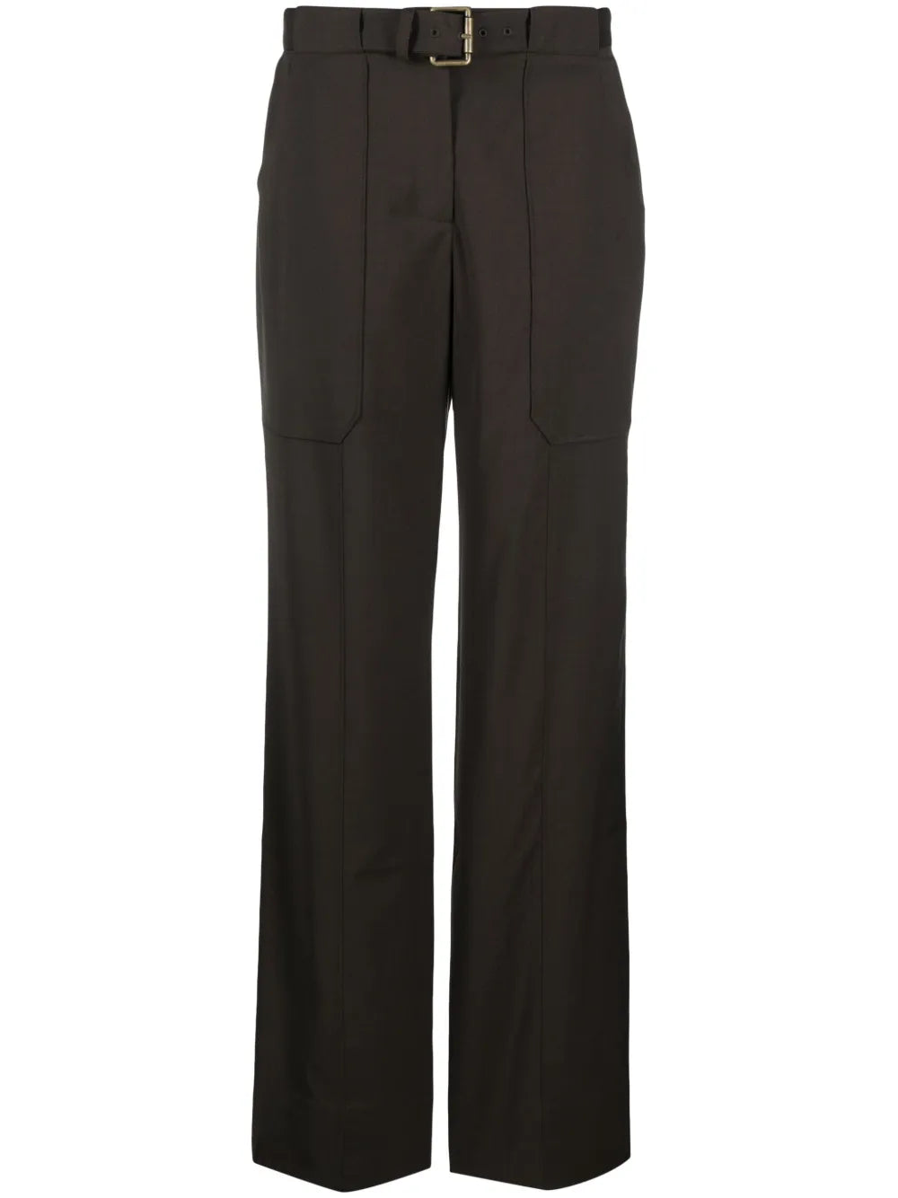Andie Straight-Leg Wool Trousers