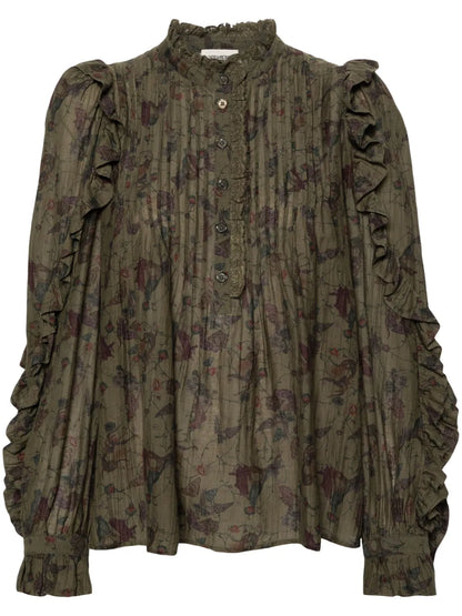 Timmy Ruffled Blouse