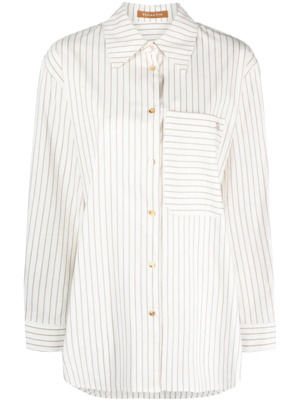Caprice Stripe-Pattern Shirt