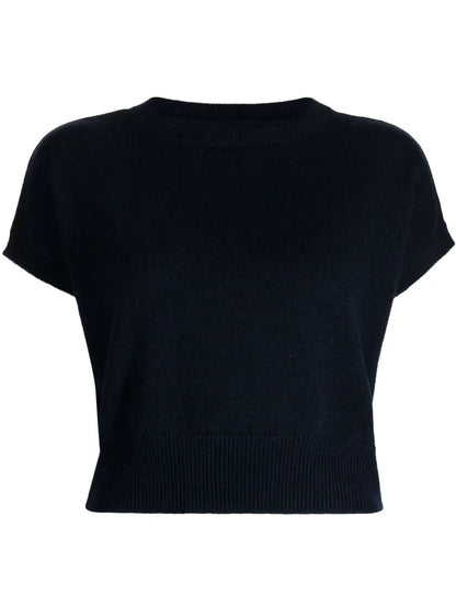 Genova Cashmere Cropped Top