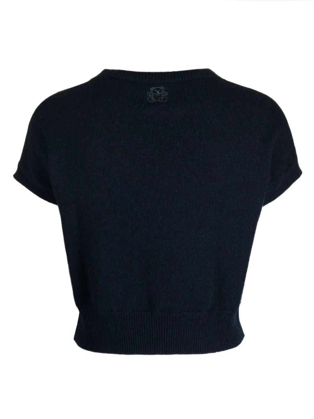 Genova Cashmere Cropped Top