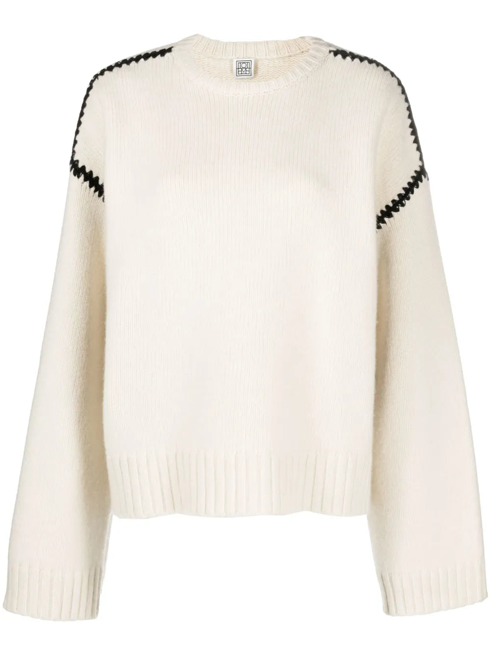 Embroidered Wool Jumper