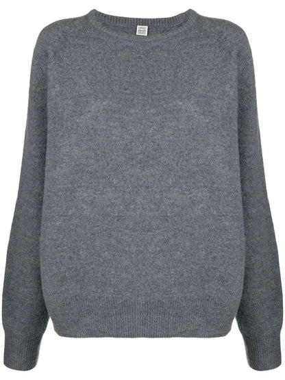 Crew-Neck Wool Jumper