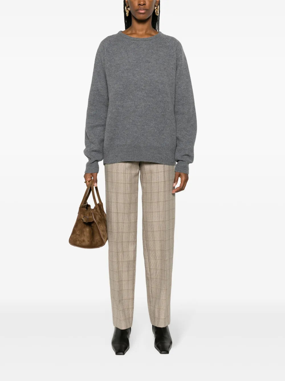 Crew-Neck Wool Jumper