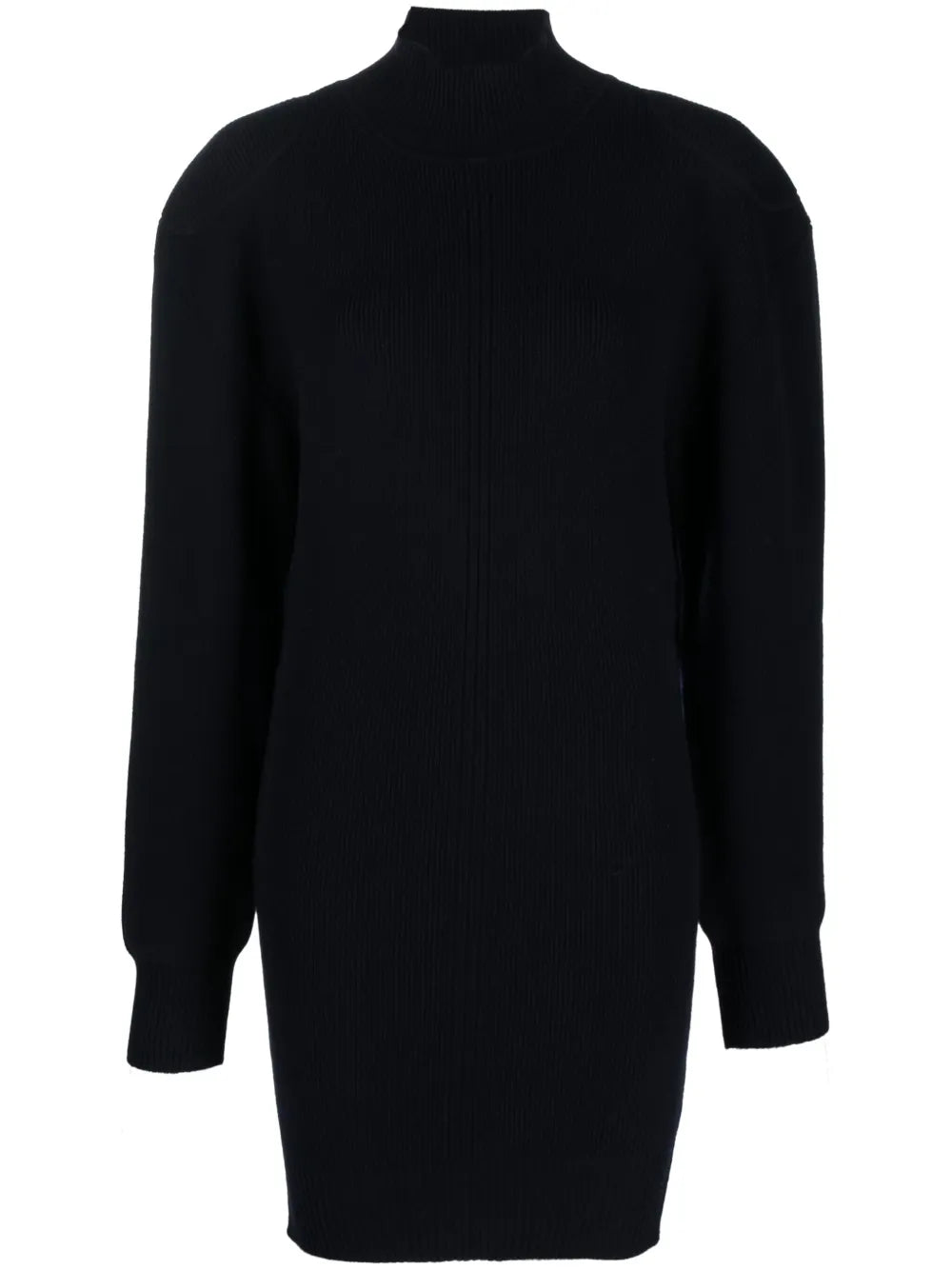 High-Neck Backless Dress
